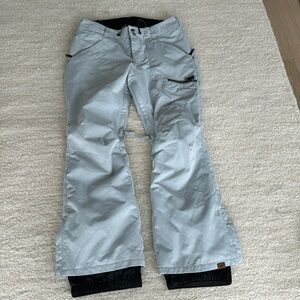 Roxy ski/snow pants size large gray